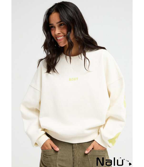 Roxy Roxy Frostbeam Oversized Sweater Coconut Milk