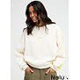 Roxy Frostbeam Oversized Sweater Coconut Milk