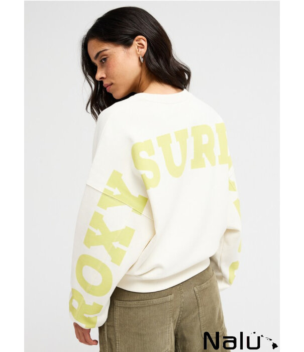 Roxy Roxy Frostbeam Oversized Sweater Coconut Milk