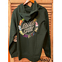 Santa Cruz Pokémon Power Dot P/O Hooded Midweight Sweatshirt Forest