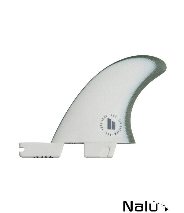 FCS Fins FCS II Small Mid Performance Glass Side Bites Fins Natural Alpine