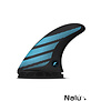 Futures Medium AM1 ALPHA Series Carbon Blue Thruster Set