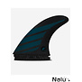 Futures Large AM2 ALPHA Series Carbon Petrol Blue Thruster Set