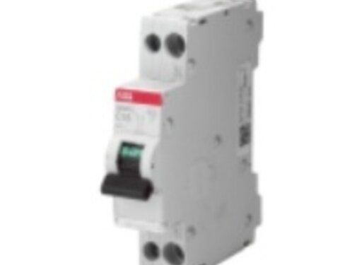 ABB Automaat SN200 serie 4.5kA. 1P+N. curve C. 20A