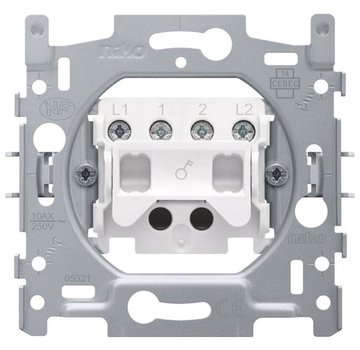 Niko Sokkel schakelaar 2-polig 10A 250V AC