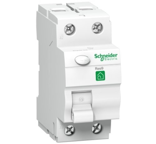 Schneider Electric RESI9 differentieelschakelaar 2P 40A 30 mA A