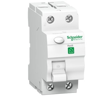 Schneider Electric RESI9 differentieelschakelaar 2P 63A 30 mA A