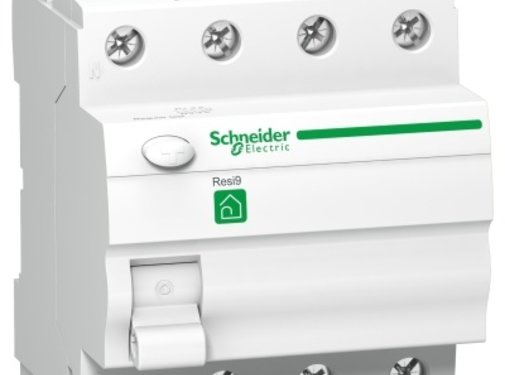 Schneider Electric RESI9 differentieelschakelaar 4P 63A 300 mA A