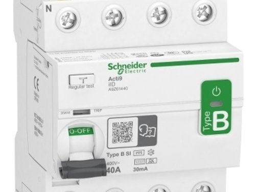 Schneider Electric Acti9 iID - Differentieelschakelaar - 4P - 40A - 30mA - B-SI type