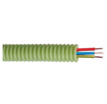 Green Flex Green Flex voorbedrade buis 16mm LS0H groen + installatie H07Z1-U 3G2.5mmÂ² (100m)