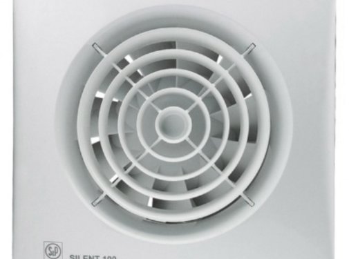 Soler & Palau Toilet/badkamerventilator SILENT - 95mÂ³/u - REGELBARE TIMER