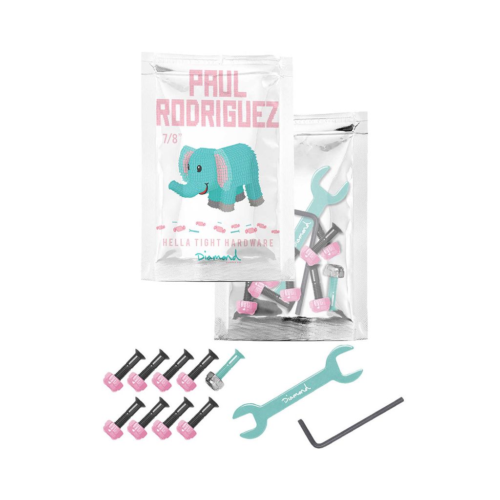 DIAMOND Paul Rodriguez Pro Hardware 7/8" - White