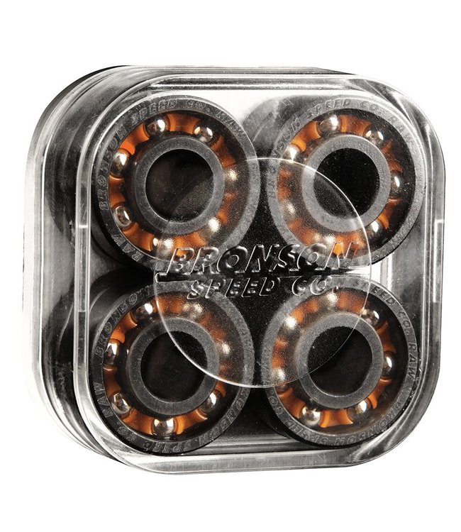 BRONSON SPEED CO. Raw Bearings - Grey/Orange
