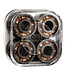 BRONSON SPEED CO. Raw Bearings - Grey/Orange