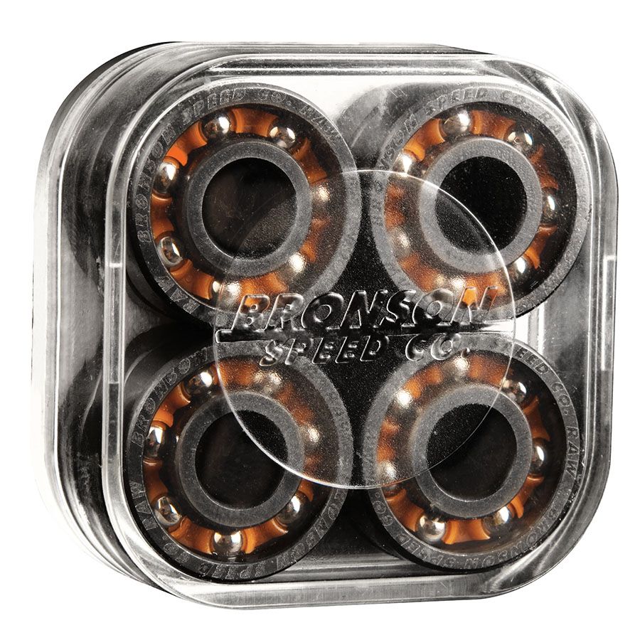 BRONSON SPEED CO. Raw Bearings - Grey/Orange