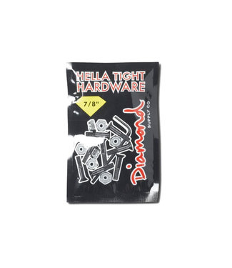 DIAMOND DIAMOND HELLA TIGHT HARDWARE 7/8" - RED