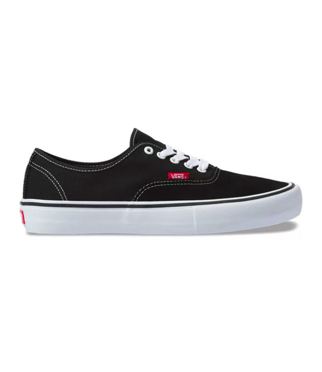 vans authentic pro black black