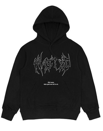 HUMAN MADE - Wasted Youth Hoodie #2 Black 2XLの+gluout.com.br