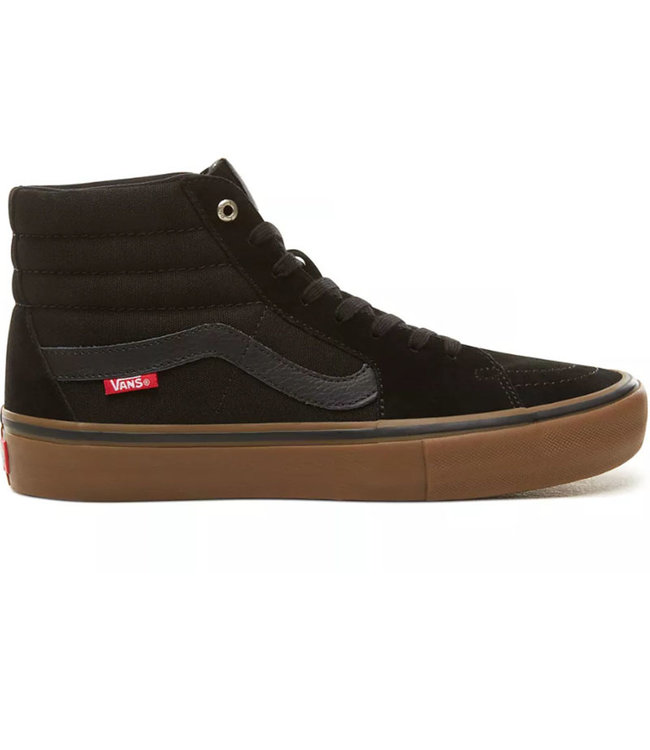 SK8-HI PRO - BLACK/GUM - Skateshop.be