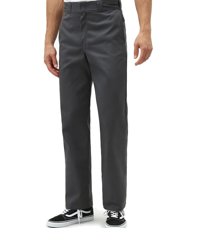 DICKIES 874 Original Fit Straight Leg Work Pant - Charcoal Grey