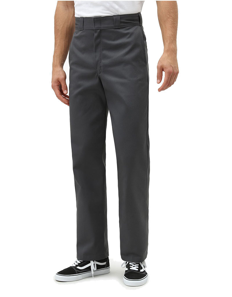 DICKIES 874 Original Fit Straight Leg Work Pant - Charcoal Grey