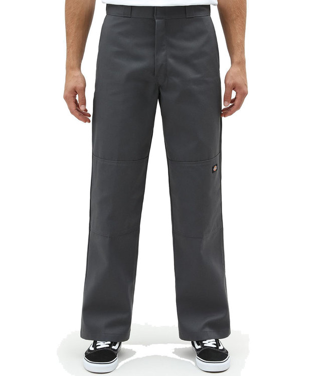DICKIES Double Knee Work Pant - Charcoal Grey