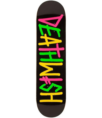 DEATHWISH Deathspray Multi Og Deck Black/Pink/Green/Yellow - 8.0