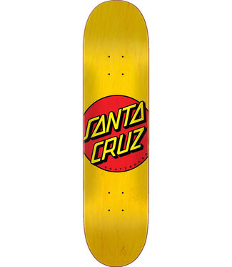 SANTA CRUZ Classic Dot Deck Yellow - 7.75