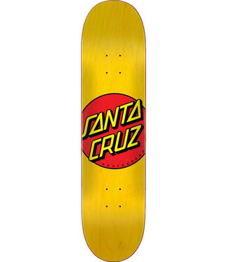 SANTA CRUZ Classic Dot Deck Yellow - 7.75 SANTA CRUZ Classic Dot Deck Yellow - 7.75