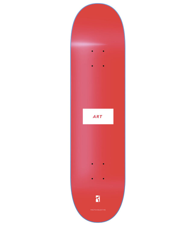 POETIC COLLECTIVE ART Deck Red - 8.0