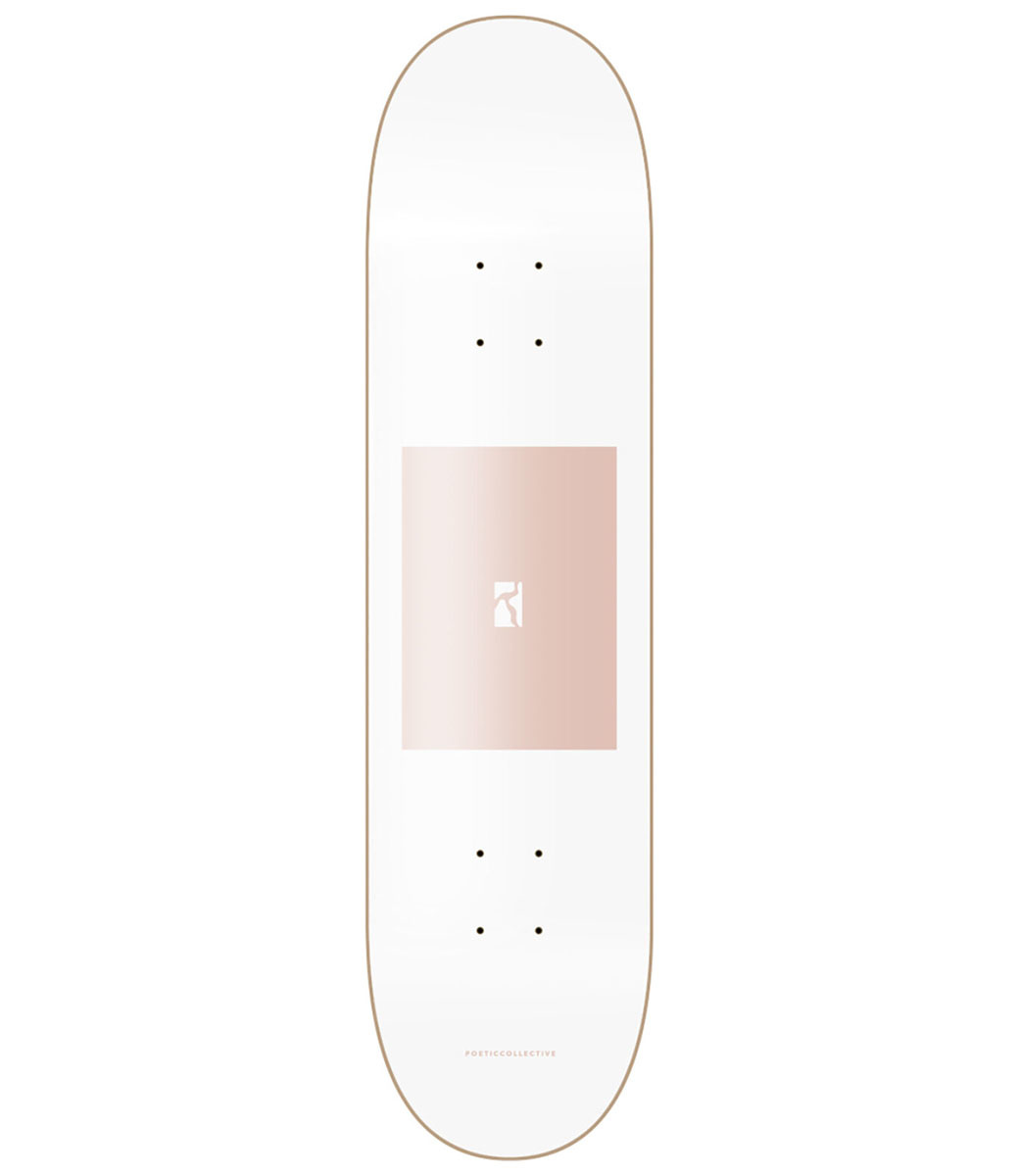 POETIC COLLECTIVE Box Board Deck Pink - 8.0