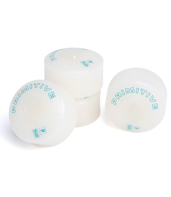 PRIMITIVE Skate Wheel Candle - White