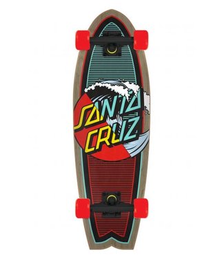 SANTA CRUZ Classic Wave Splice Shark Cruiser Multi - 8.8