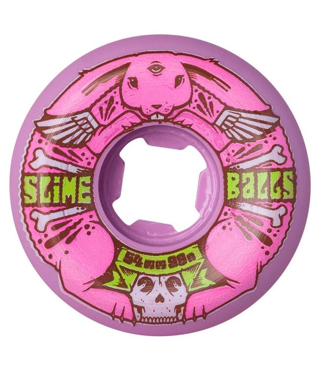 SANTA CRUZ Jeremy Fish Bunny Speed Balls Pink - 54mm 99a