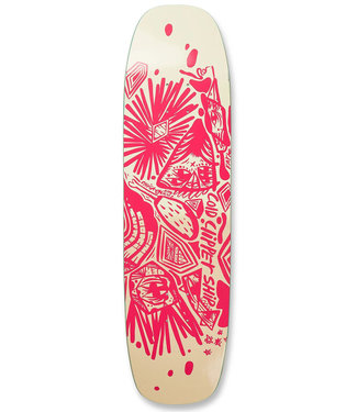 UMA LANDSLEDS Cody Right Said Deck Red - 8.625 Shaped