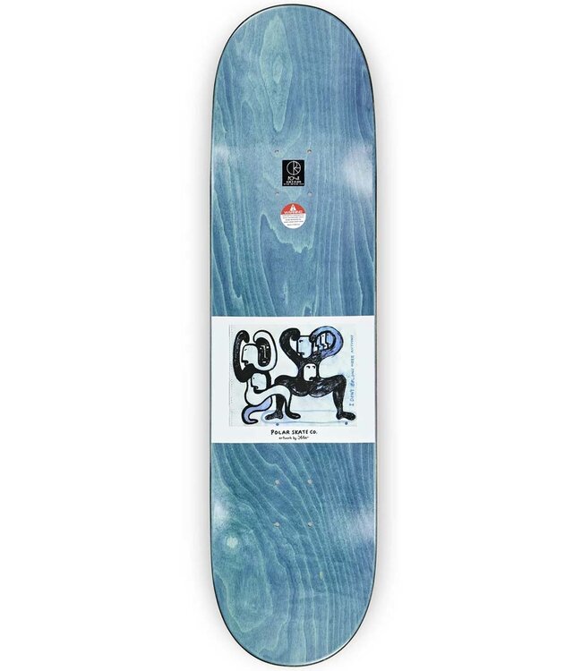 POLAR Hjalte Halberg Lurking Deck White - 7.875