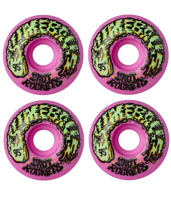 SANTA CRUZ Snot Rockets Slime Balls Pastel/Pink- 54mm 95a