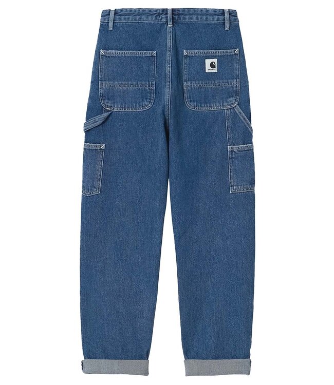CARHARTT WIP W' Pierce Pant - Blue/Stone Washed