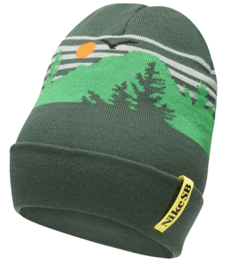 NIKE SB Reversable Skate Beanie - Noble Green/Jade Smoke/Lucky Green