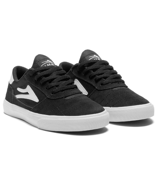 LAKAI Cambridge Kids - Black/White Suede