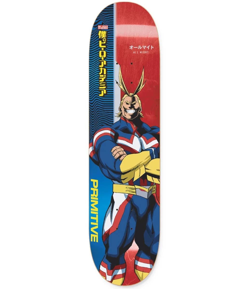 PRIMITIVE All Might Deck Red - 8.0