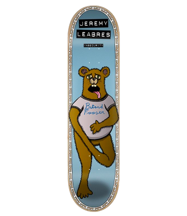 TOY MACHINE Leabres Insecurity Deck - 8.0