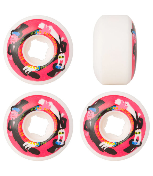 OJ WHEELS Vasconcellos Nora by Alexis Elite Ez Edge White - 101 a 54 Mm