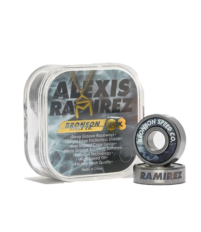 BRONSON SPEED CO. Alexis Ramirez Pro G3 Bearings - Black