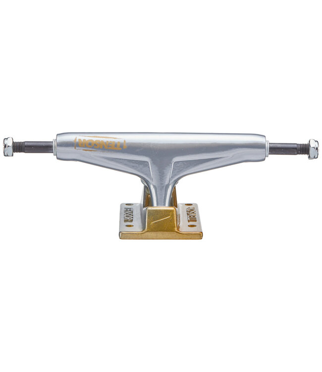 TENSOR Alum Stencil Mirror - Raw/Gold Fade