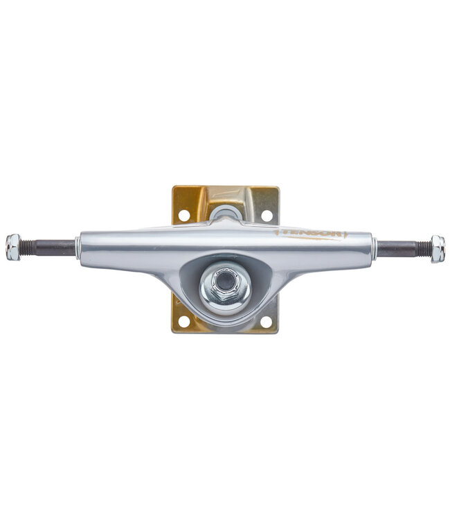 TENSOR Alum Stencil Mirror - Raw/Gold Fade