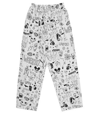 WASTED PARIS Surf Pants Locals Allover - White