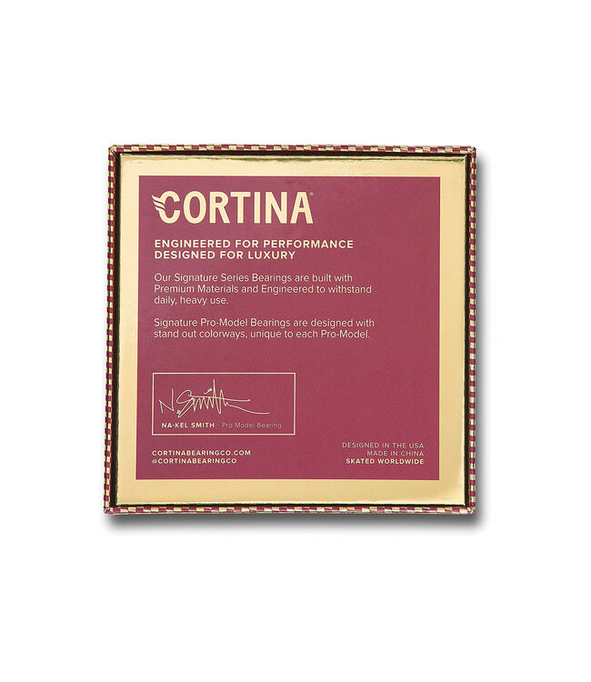 CORTINA Nakel Smith Signature Series Bearings - Silver