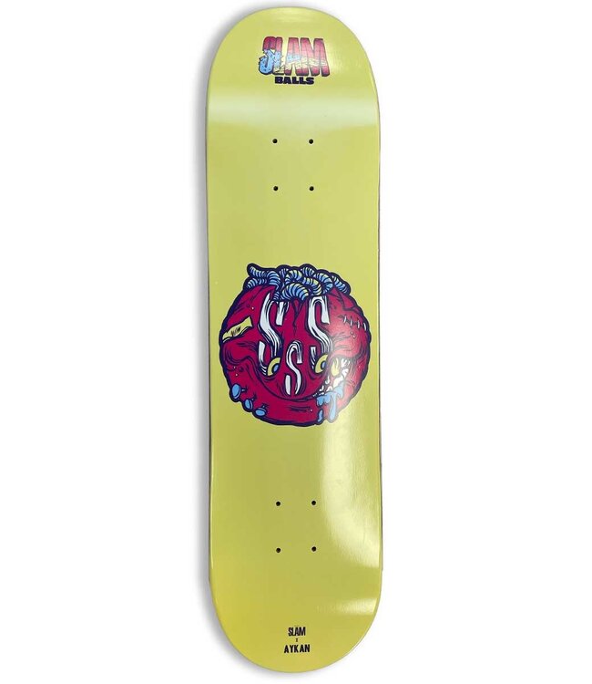 SLAM Slam Balls Deck Yellow - 8.0