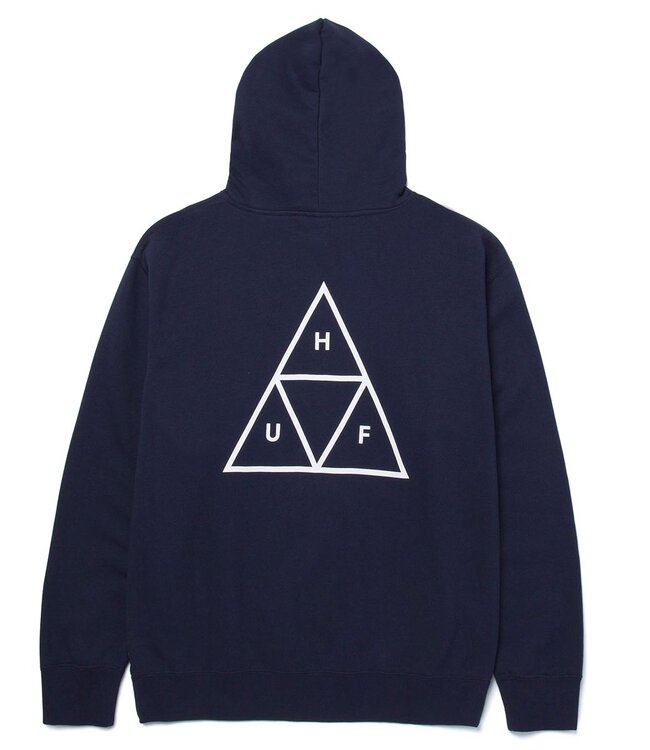 HUF Essentials Tt P/O Hoodie - Navy